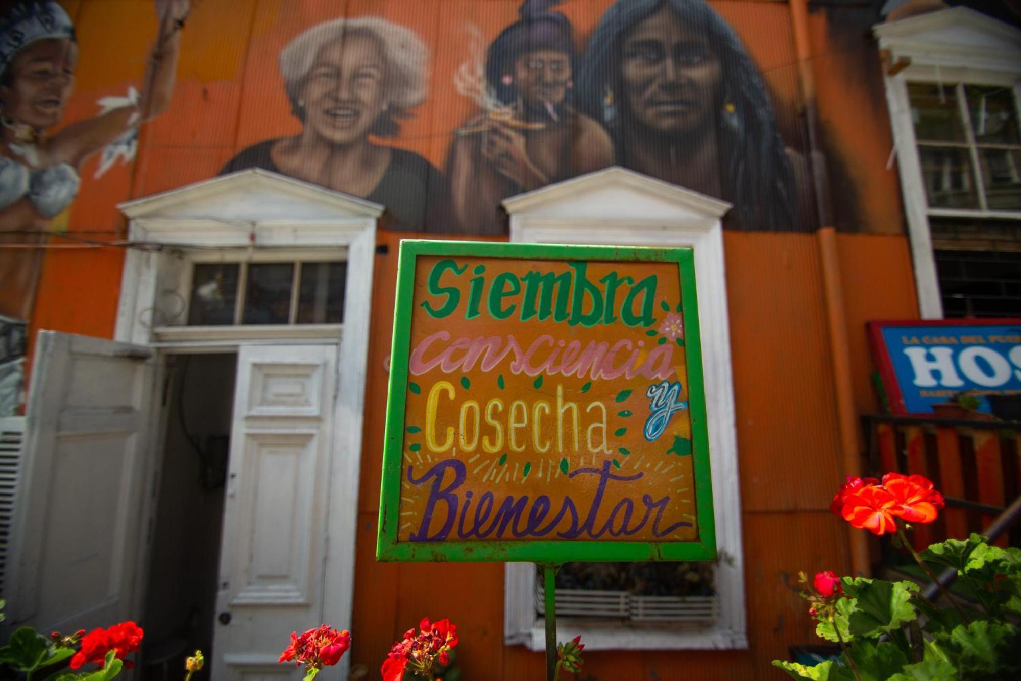 La Casa Del Puerto, Hostal Cultural, Cerro Alegre Valparaíso Εξωτερικό φωτογραφία