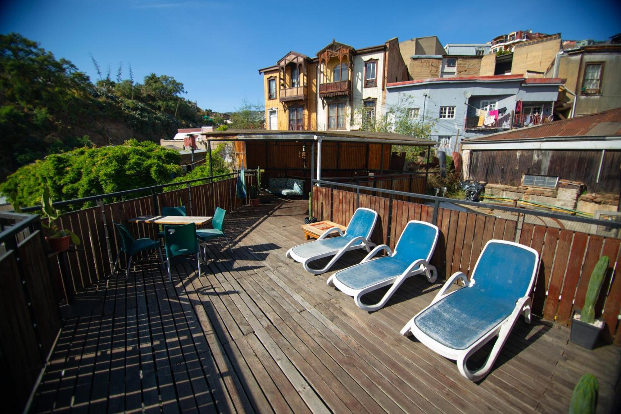 La Casa Del Puerto, Hostal Cultural, Cerro Alegre Valparaíso Εξωτερικό φωτογραφία
