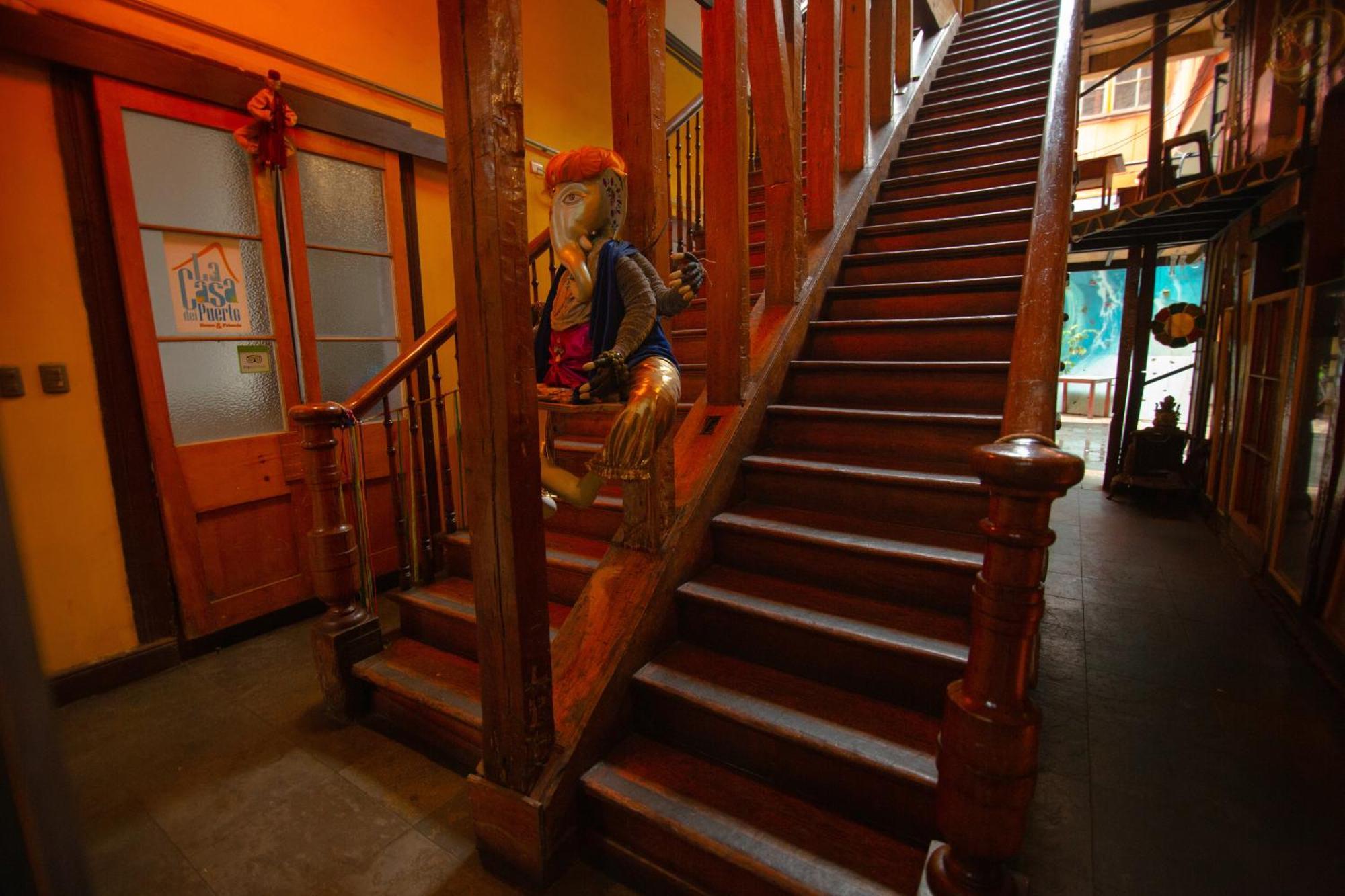 La Casa Del Puerto, Hostal Cultural, Cerro Alegre Valparaíso Εξωτερικό φωτογραφία