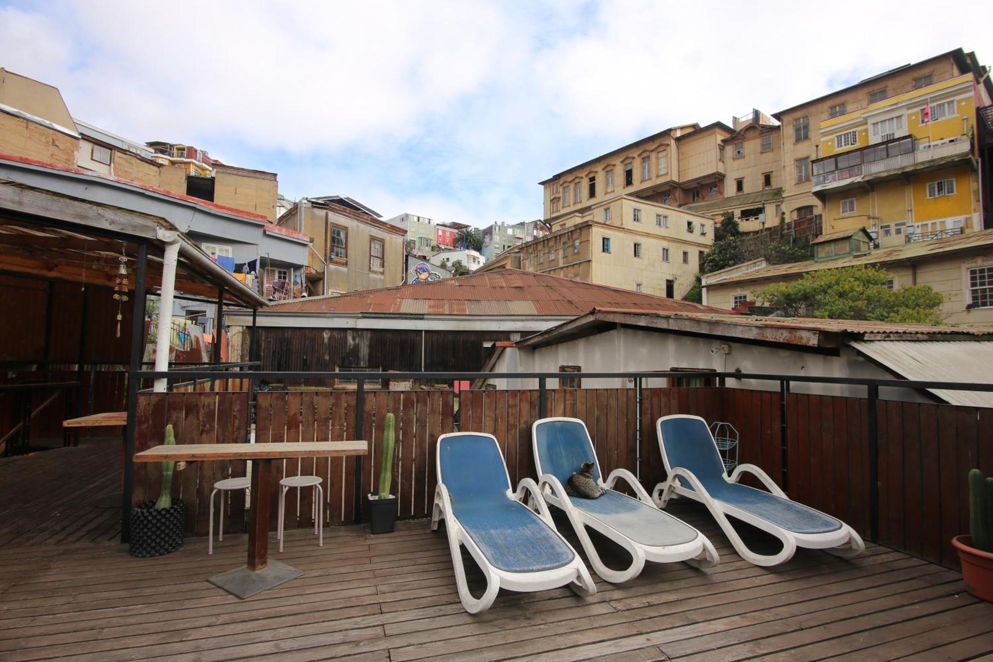 La Casa Del Puerto, Hostal Cultural, Cerro Alegre Valparaíso Εξωτερικό φωτογραφία