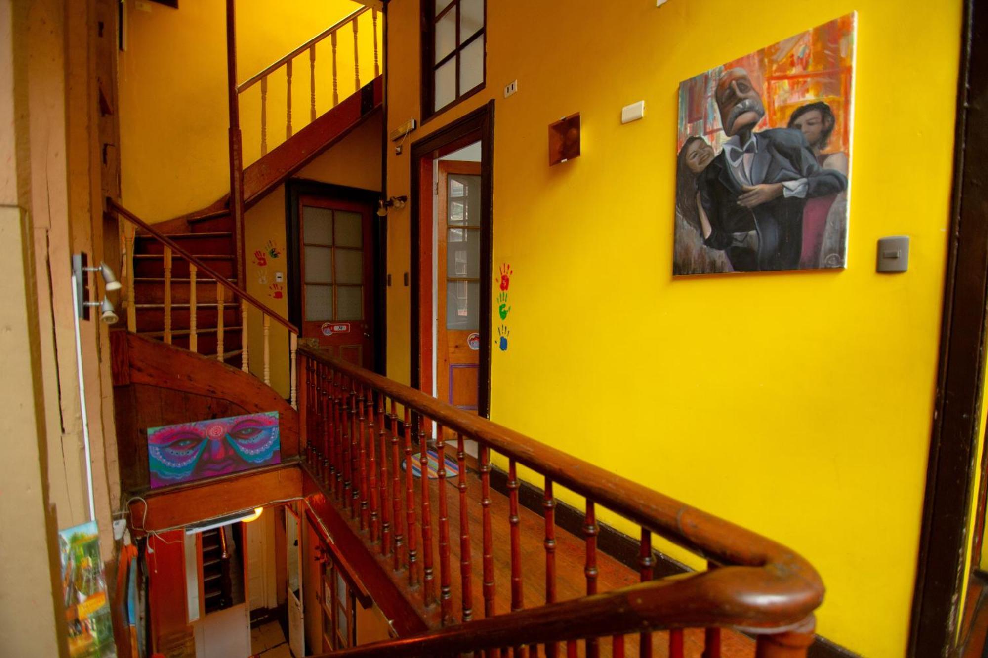 La Casa Del Puerto, Hostal Cultural, Cerro Alegre Valparaíso Εξωτερικό φωτογραφία